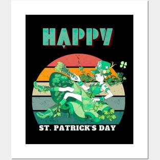 Happy St. Patrick's Day Posters and Art